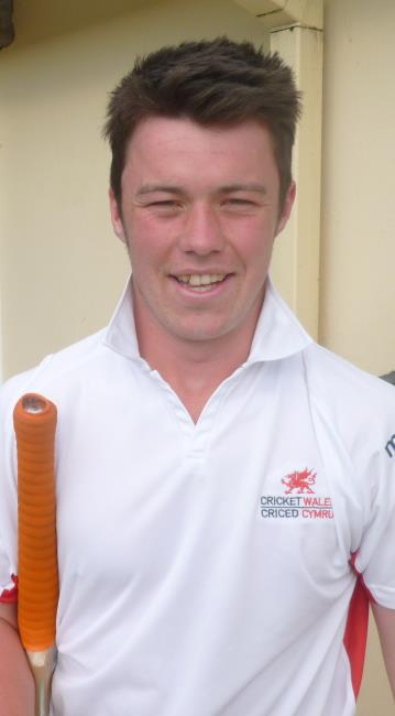 Steffan James - brilliant 128 not out for Whitland 